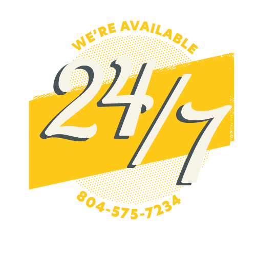 We're available 24/7 for service emergencies