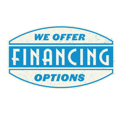 we offer financing options